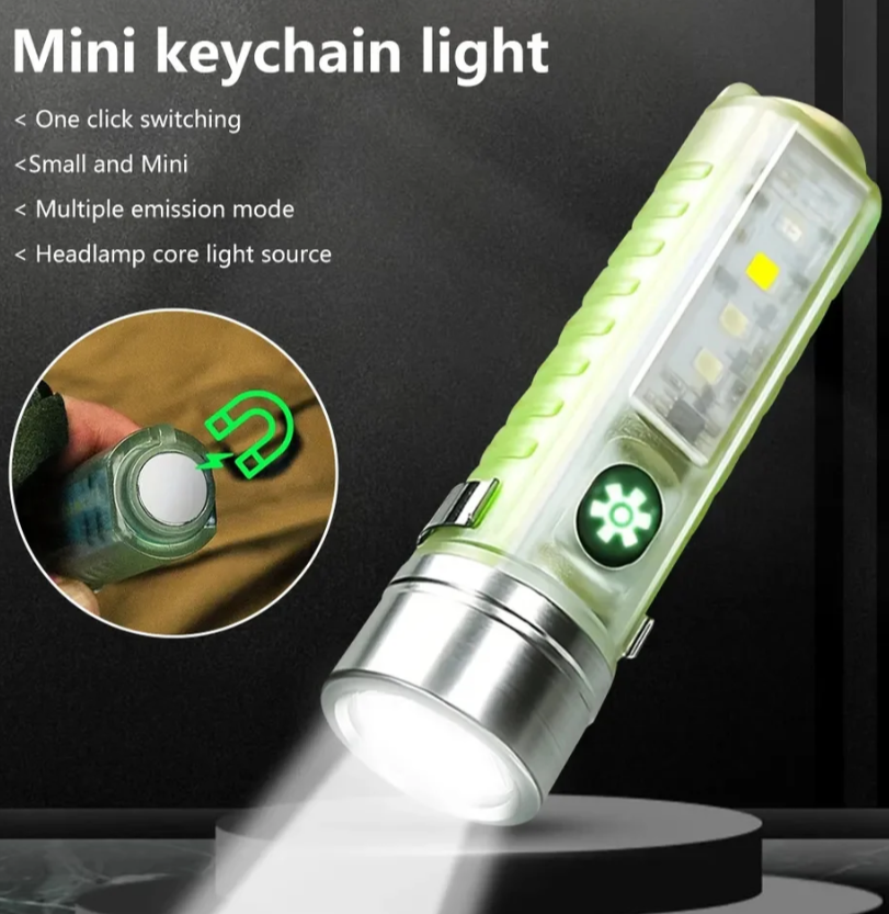 Mini LED lampa brenda PRODAVANI prikazana kao deo kamperske rasvete.