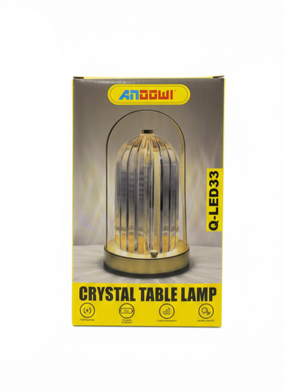 Kristalna Stona Lampa sa Originalnim Pakovanjem