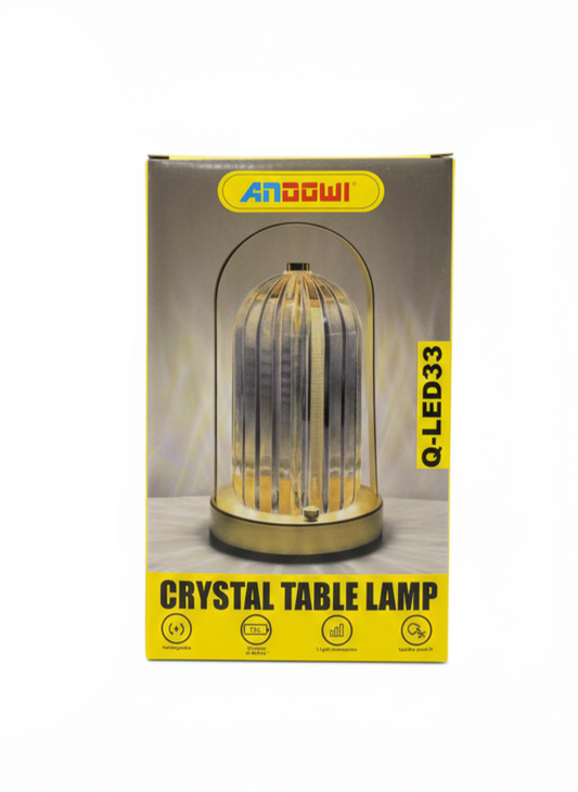 Kristalna Stona Lampa sa Originalnim Pakovanjem