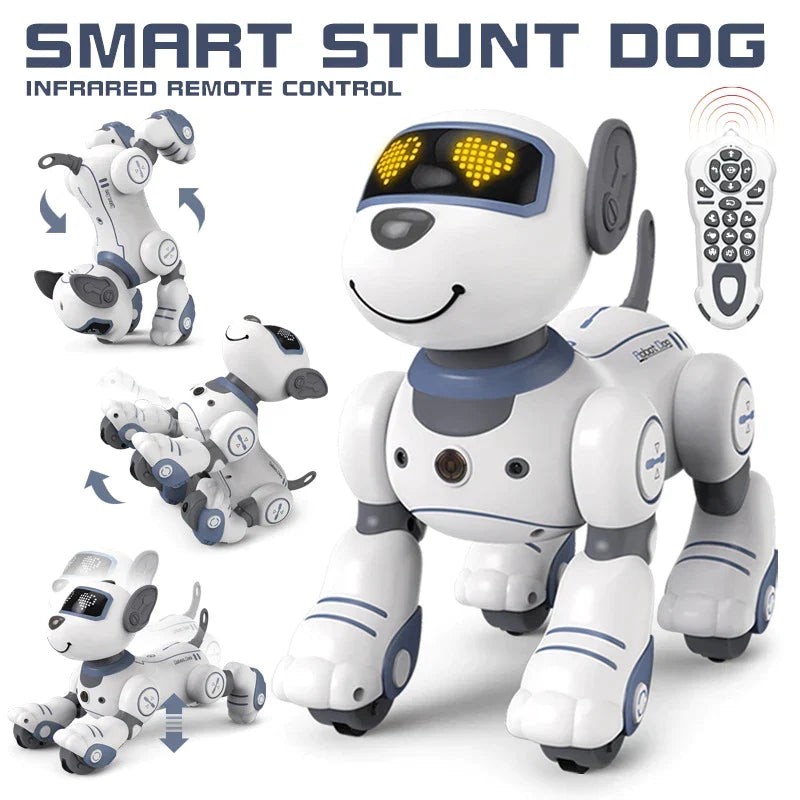 Prikaz robotske igračke u obliku psa.