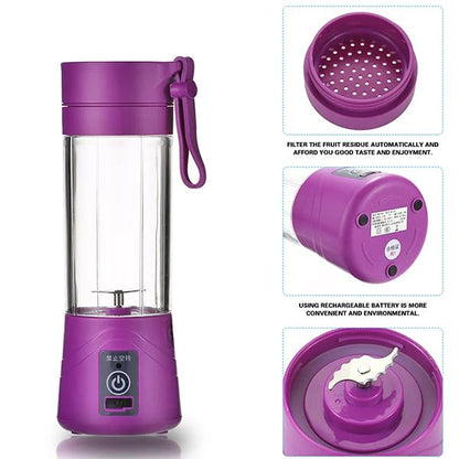 mini blender sokovnik"Prenosivi blender za sveže sokove" "USB blender za voće i povrće" "Nutri Mix za brze i zdrave napitke" "Kompaktan dizajn za putovanja i teretanu" "Lako održavanje i čišćenje blendera" "Ekološki materijali u roze boji za estetski doživljaj"