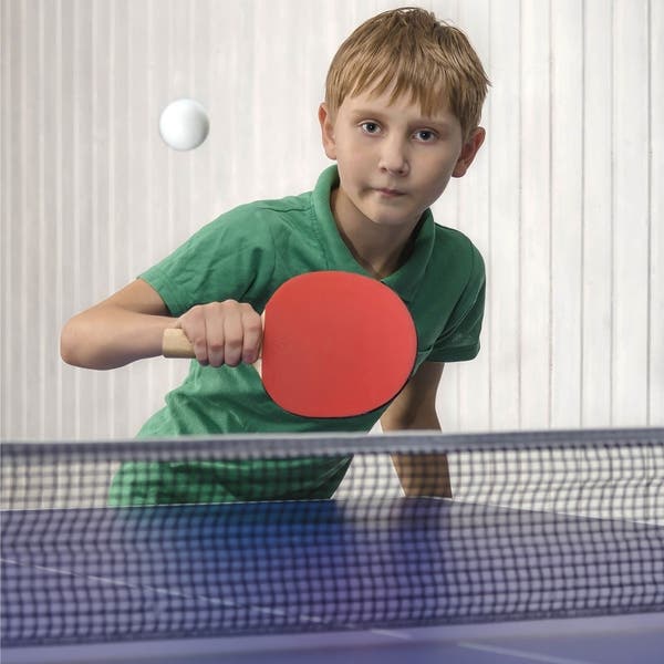 Mrežica za stoni tenis iz kompleta sa nosačima.