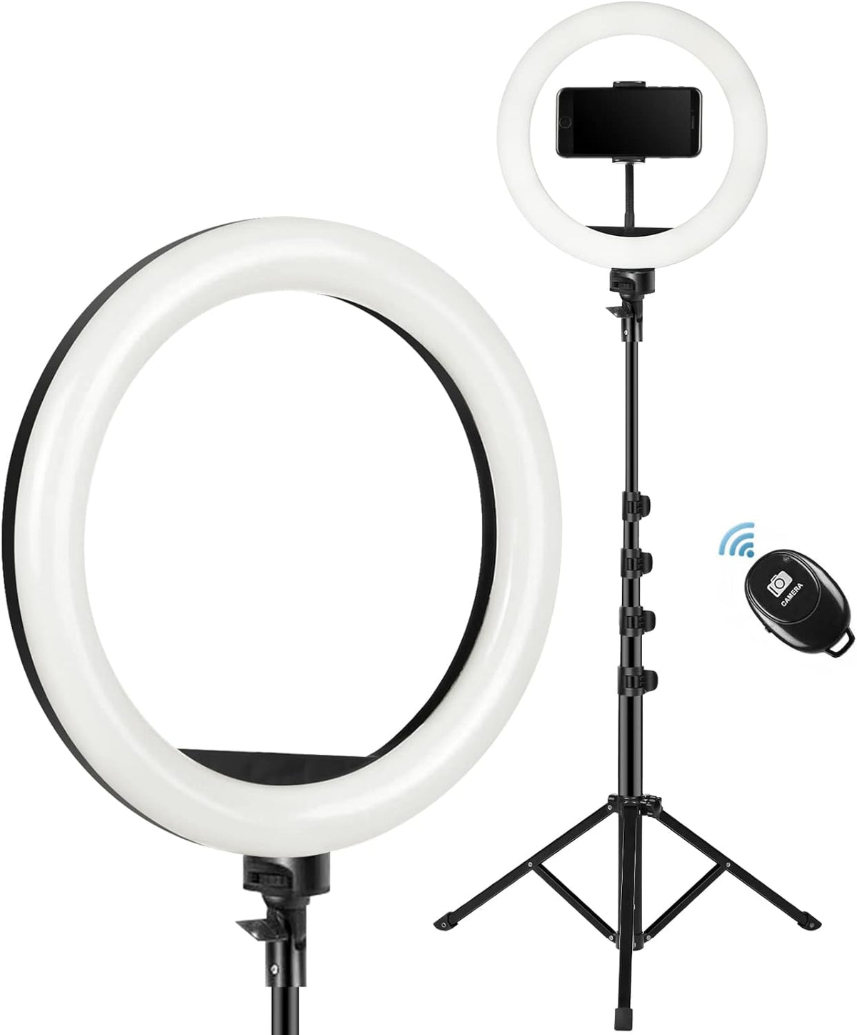 LED lampa u obliku prstena sa izborom boje osvetljenja.