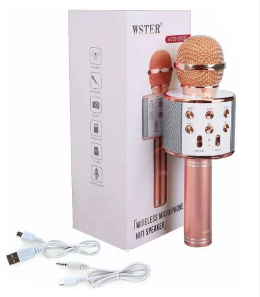 WS-858 Bluetooth Karaoke Mikrofon - Ali tako