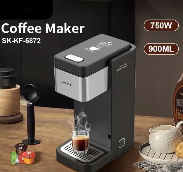Aparat za kafu PRODAVANI namenjen pripremi mlevene kafe i K-Cup kapsula.