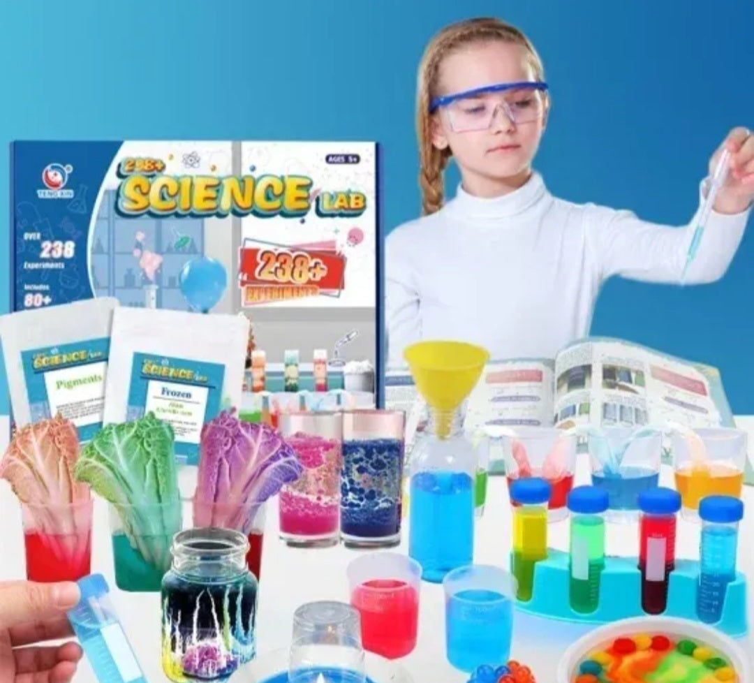 Edukativni set PRODAVANI za upoznavanje sa naučnim eksperimentima.