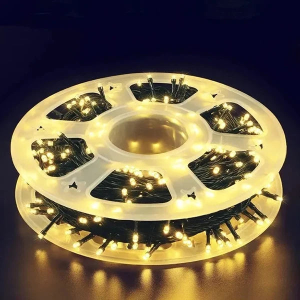 Žute LED sijalice za novogodišnju i prazničnu dekoraciju.
