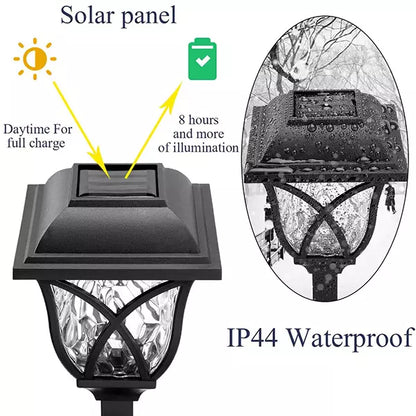 Prikaz solarnih lampi za spoljašnju upotrebu.