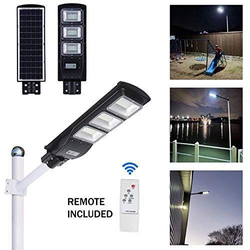 Solarni LED reflektor namenjen osvetljavanju dvorišta i drugih spoljnih površina.
