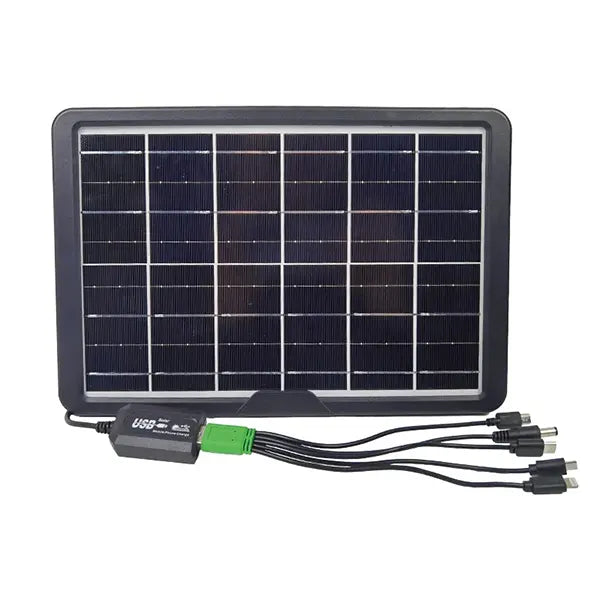 Solarni panel namenjen punjenju baterija od 6 V, 9 V i 12 V.