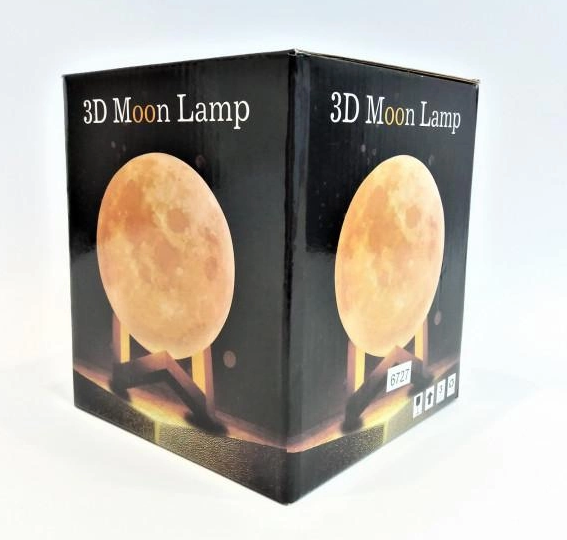 Stolna noćna lampa - 3D Moon - Ali tako