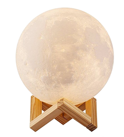 Stolna noćna lampa - 3D Moon - Ali tako
