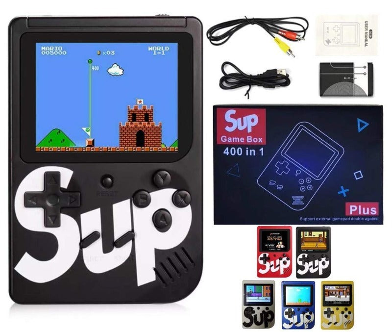 Super Game Box ručna konzola sa 400 ugrađenih igara.