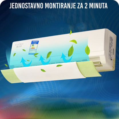 Usmerivač vazduha namenjen preusmeravanju strujanja iz klima-uređaja.