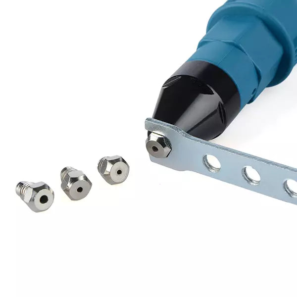 Adapter za nitovanje pop nitnama pomoću bušilice.