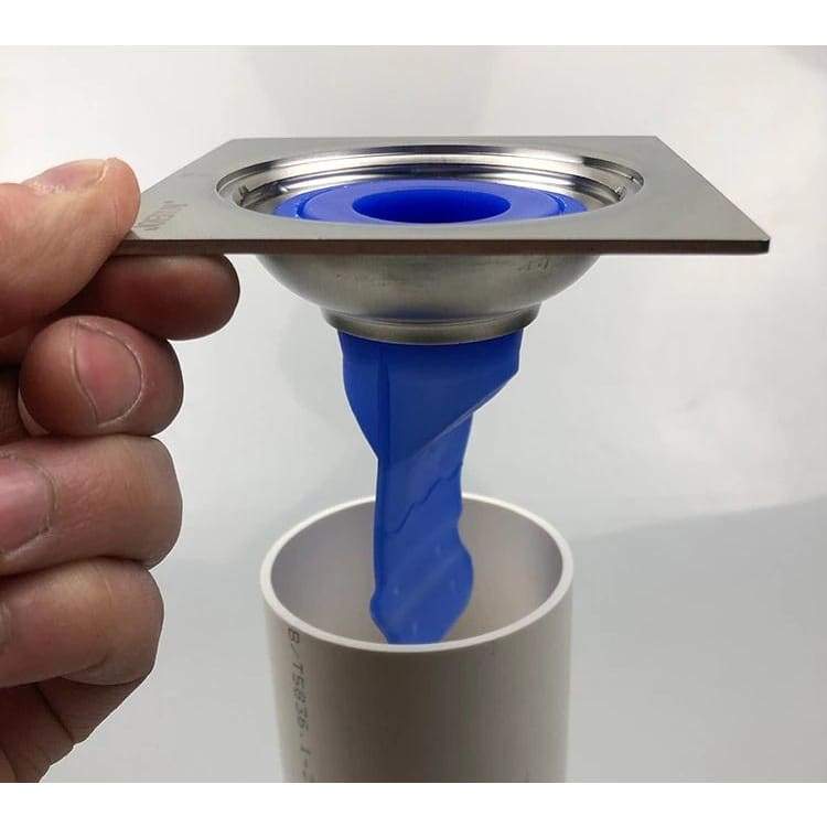Filter za slivnik sa manjom glavom dimenzija 3 x 2 cm.