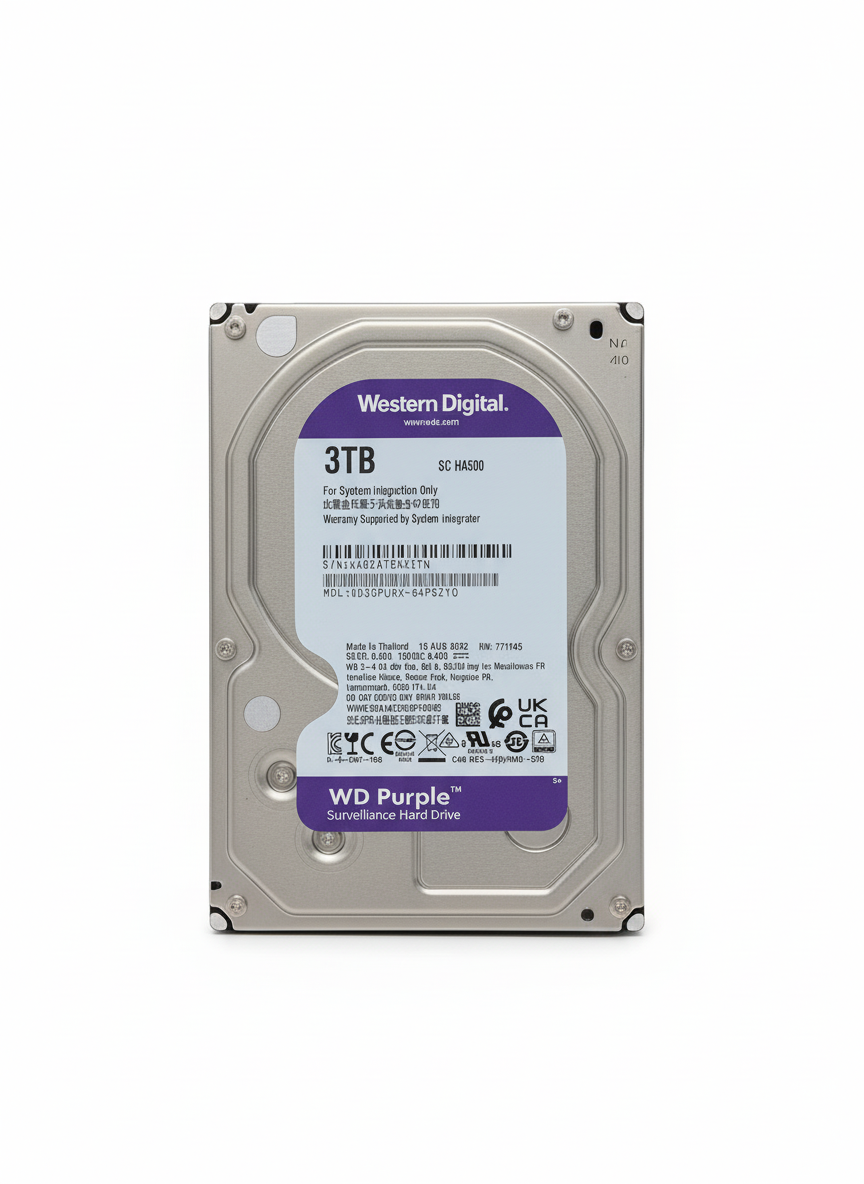 WD Purple 3TB Hard Disk - glavna slika
