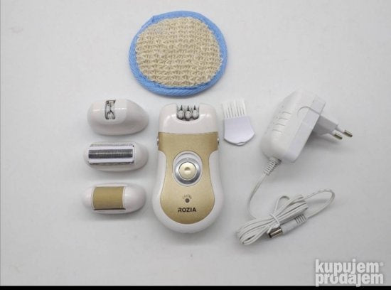 Epilator Rozia namenjen je epilaciji ruku i nogu.