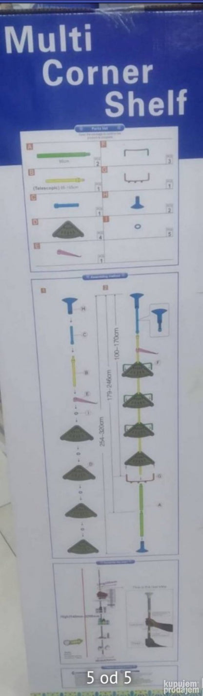Stalak za kupatilo PRODAVANI namenjen je uređenju prostora u kupatilu.