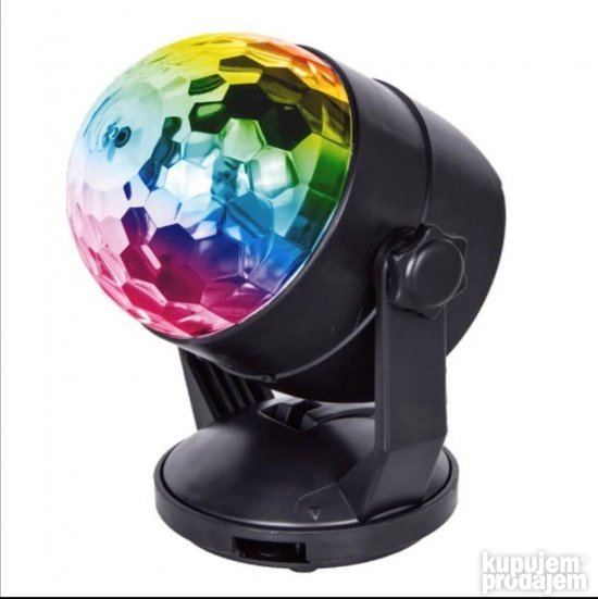 LED kugla namenjena specijalnim svetlosnim efektima prikazana je na slici.