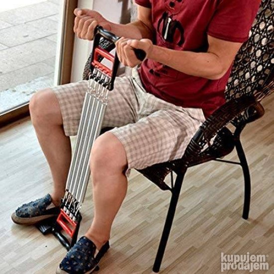 Rekvizit sa oprugama i ručkama namenjen vežbama otpora.