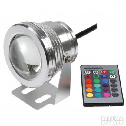 Na slici je PRODAVANI RGB reflektor namenjen osvetljenju fontana i bazena.
