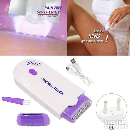 Finishing Touch epilator za uklanjanje dlačica sa lica i tela.