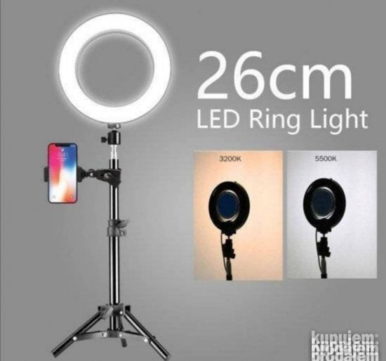LED prsten za prilagođavanje svetla pri izradi fotografija i video zapisa.