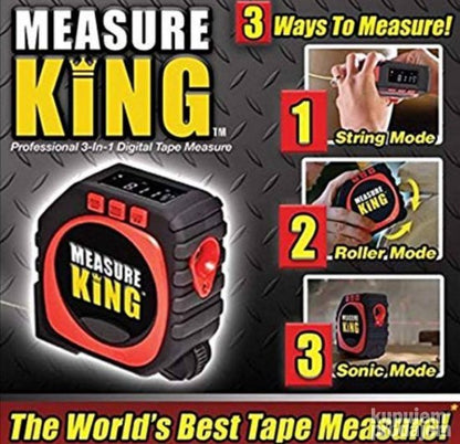 MEASURE KING digitalni metar sa laserom za merenje rastojanja.