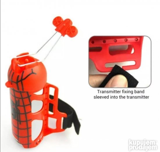Spiderman rukavica ispaljivač mreža - Ali tako