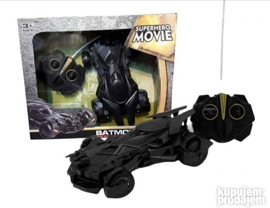 Automobil u modelu Batmobilea namenjen kretanju u šest glavnih pravaca.