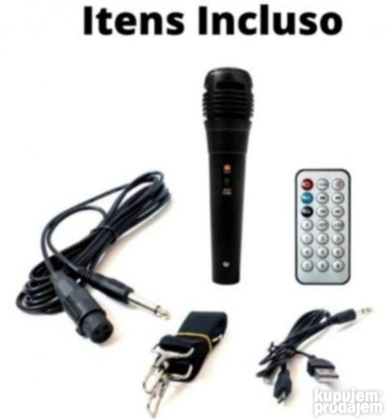 Zvučnik sa mikrofonom i Bluetooth vezom prikazan kao audio uređaj.