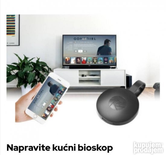 Adapter za Screen Mirroring prikaza sa mobilnog telefona.