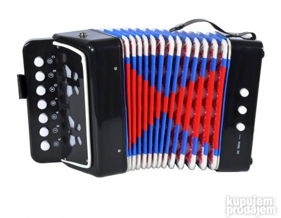 Na slici je dečija harmonika PRODAVANI.