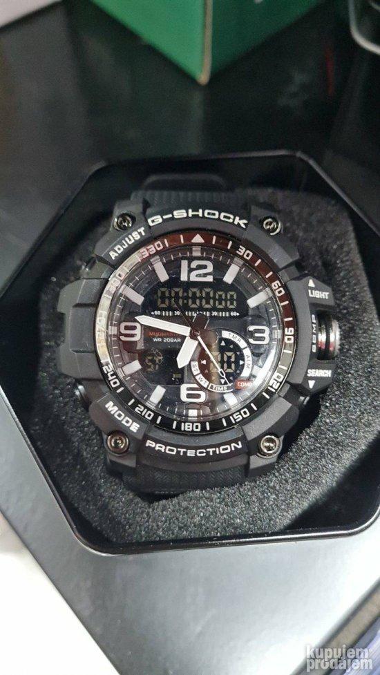 Na fotografiji je prikazan ručni sat označen kao G-Shock replika.