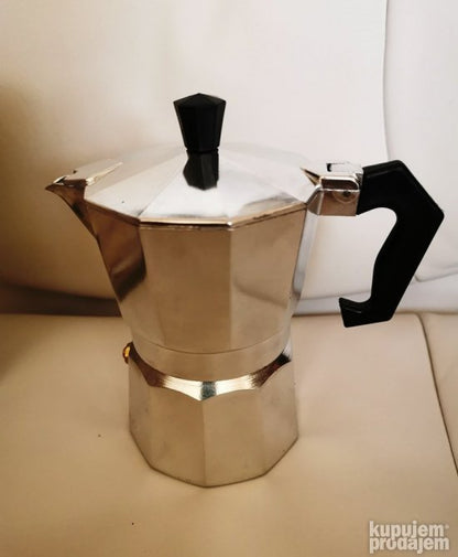 Moka lonče za pripremu dve šoljice kafe.