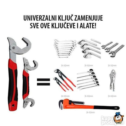 Univerzalni ključevi namenjeni radu sa šrafovima na ventilima.