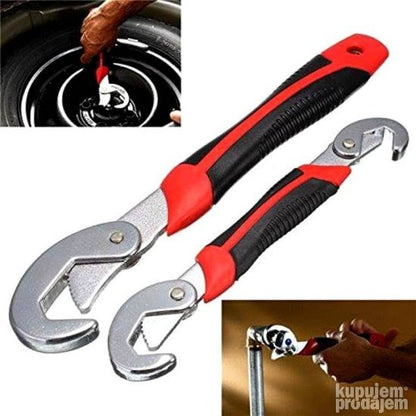 Univerzalni ključevi ergonomskog oblika sa tri pritisne tačke.