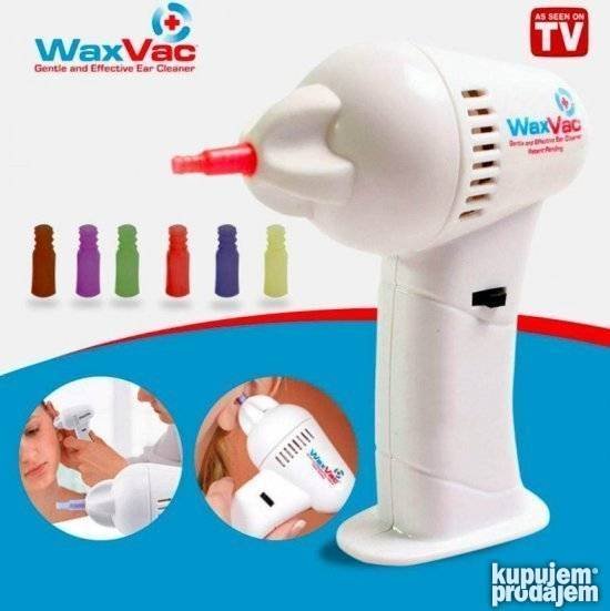 Silikonski nastavci i četkica za čišćenje uz aparat Wax Vac.