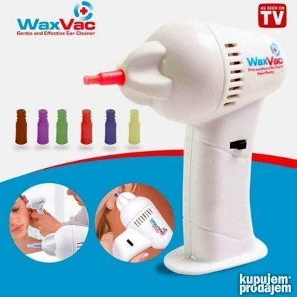 Silikonski nastavci i četkica za čišćenje uz aparat Wax Vac.