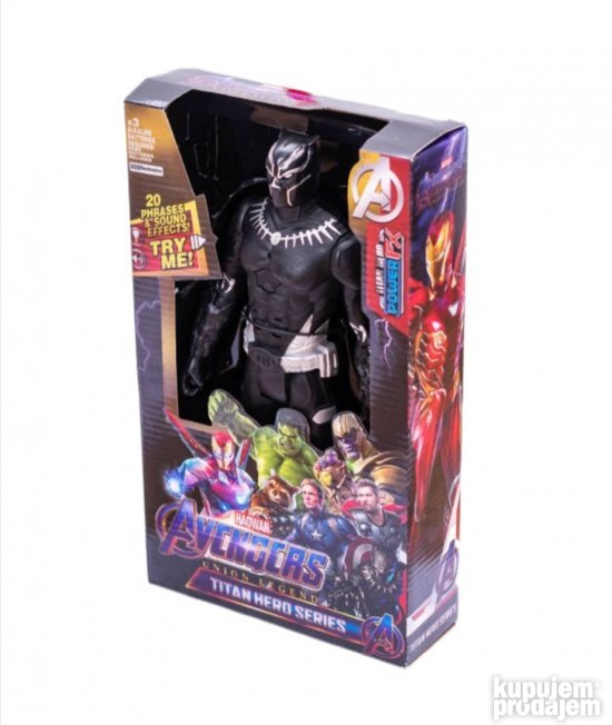 Figura Crnog pantera predstavljena je kao akcijska igračka.
