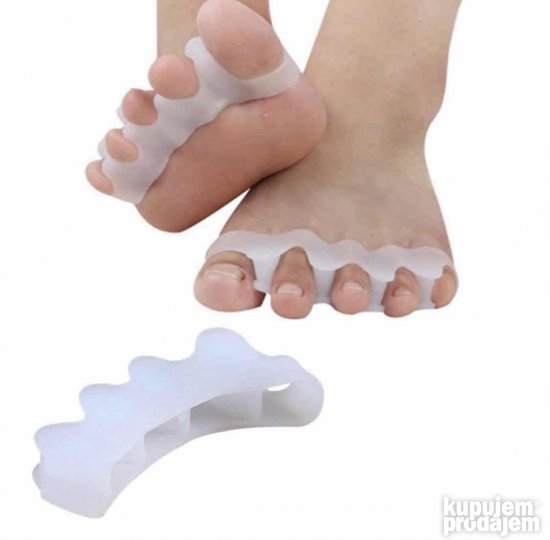 Gel korektor PRODAVANI namenjen razdvajanju nožnih prstiju.