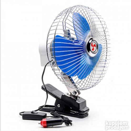 PRODAVANI ventilator namenjen upotrebi u vozilu ili kod kuće.