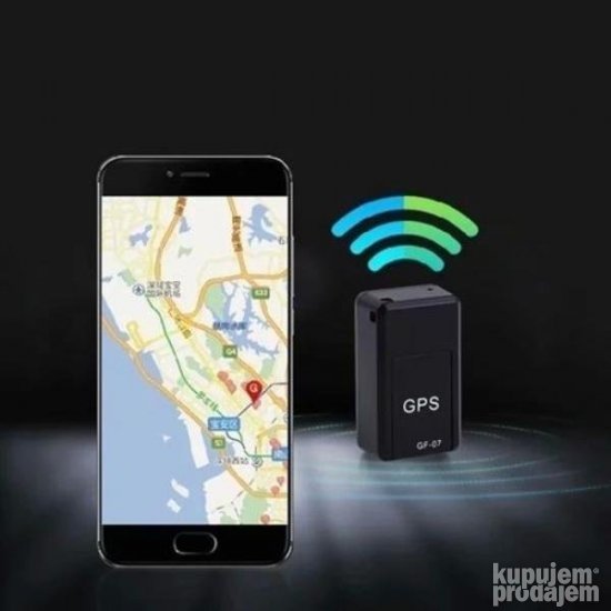 Na slici je magnetni GPS/GSM lokator GF-07.