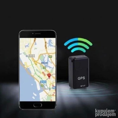 Na slici je magnetni GPS/GSM lokator GF-07.