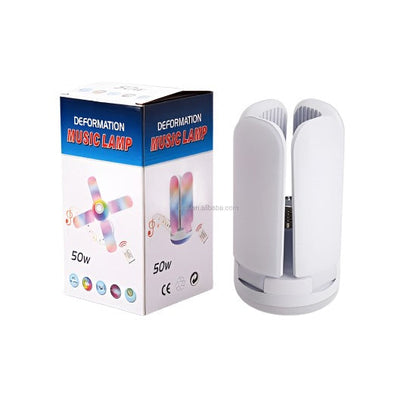 LED lampa snage 48 W prikazana u rasklopljenom obliku.