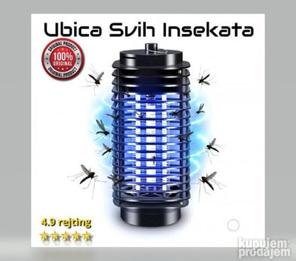 UV Električna Lampa za komarce-Ubica Svih Insekata
