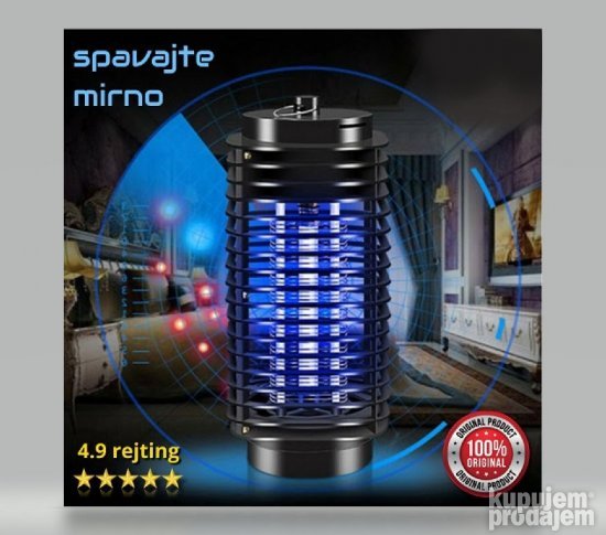 UV Električna Lampa za komarce-Ubica Svih Insekata