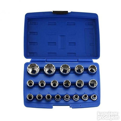 Set gedora PRODAVANI sa rasponom veličina od 8 do 32 mm.