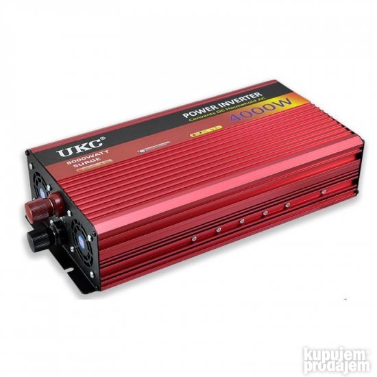PRODAVANI inverter za pretvaranje napajanja od 12 V u 220 V.